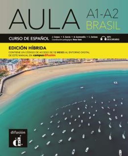 Picture of AULA A1-A2 BRASIL LIBRO DEL ALUMNO ED. HIBRIDA